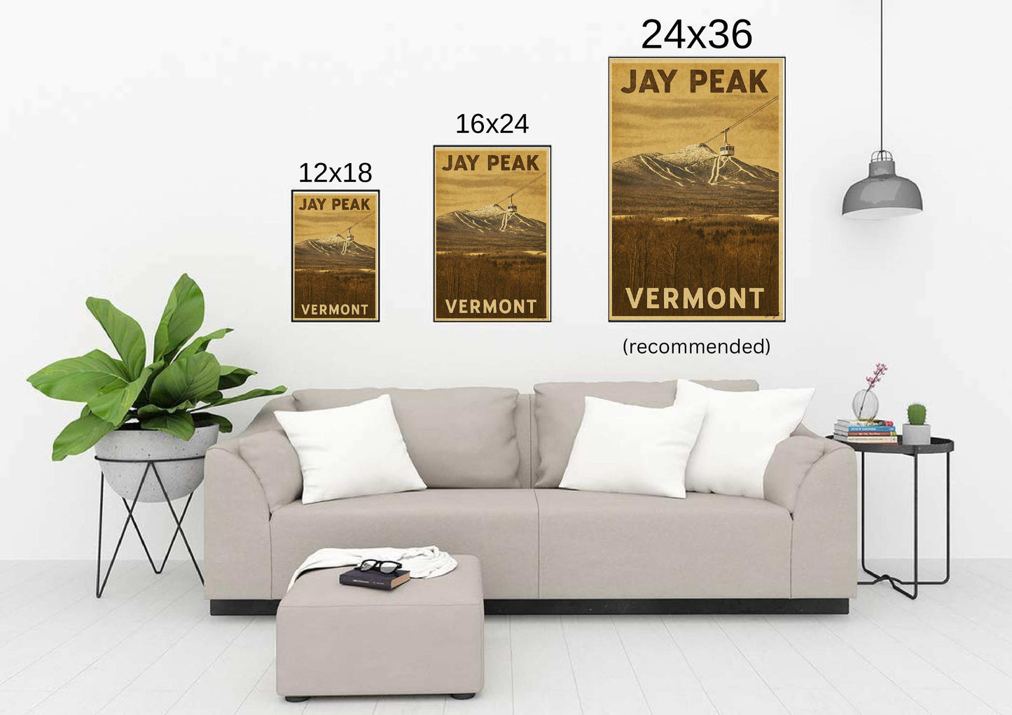Jay Peak Ski Poster